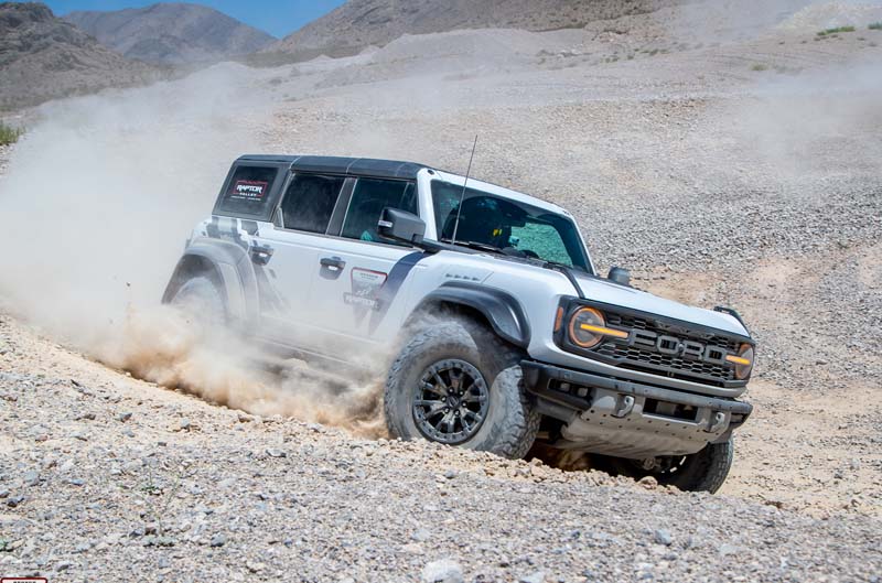 Bronco off-roading