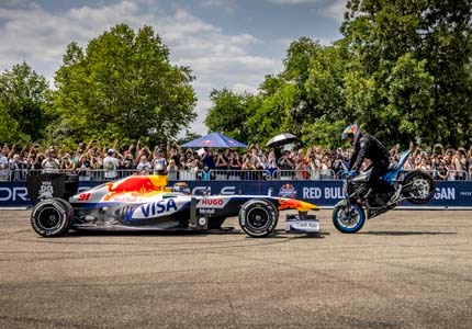 F1 car motorbike
