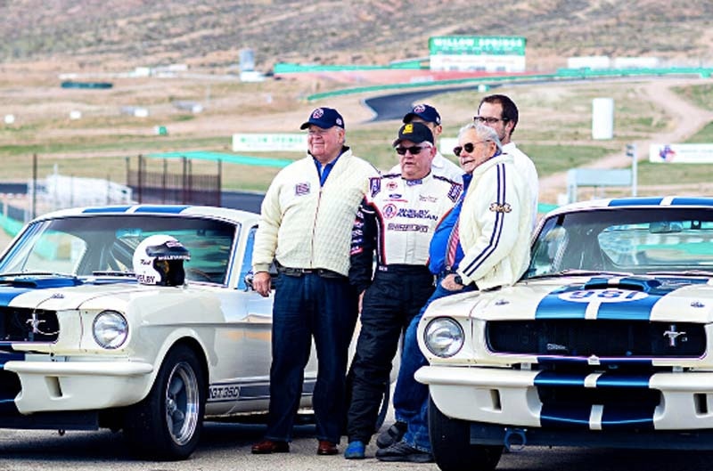 Mean leaning on Mustangs