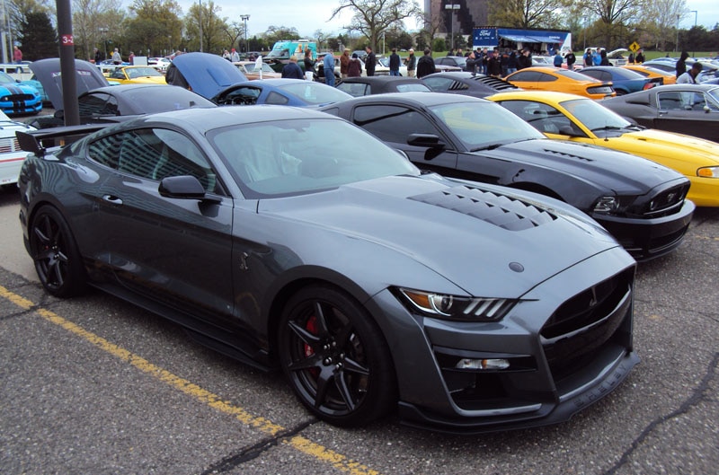 Cars in a parking lot