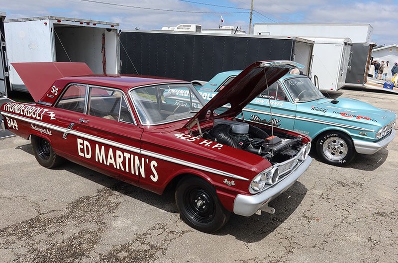 Cars at FE race and runion