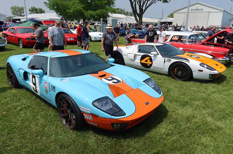Mustang GT on display