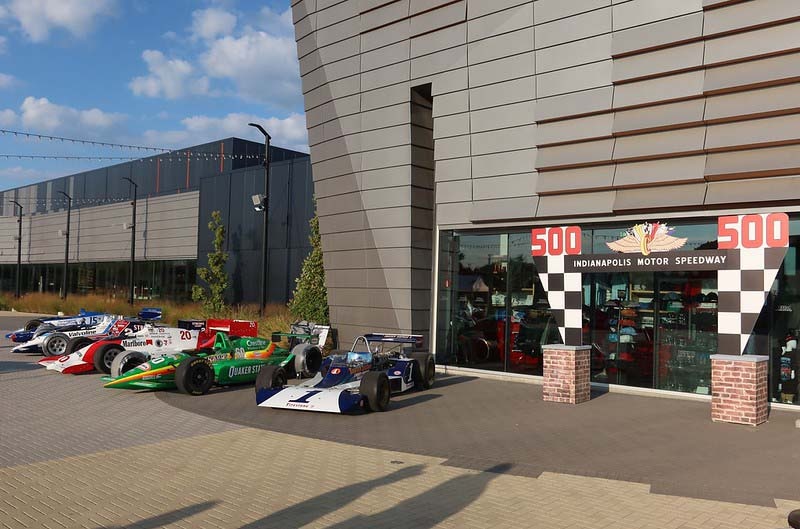 Indy Fords on display