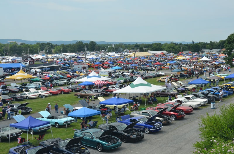 Cars at carlisle ford nationals