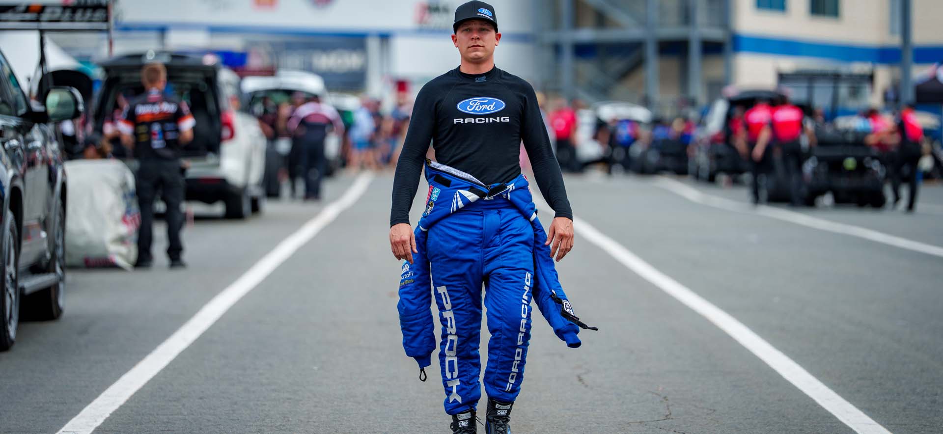 Prock on the drag strip