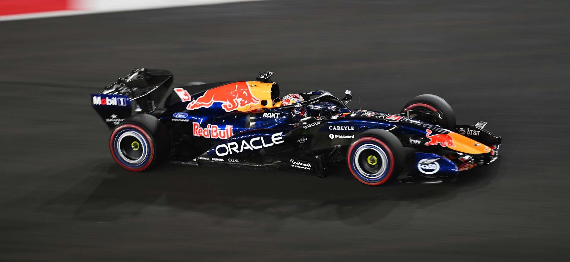 F1 Car on the track