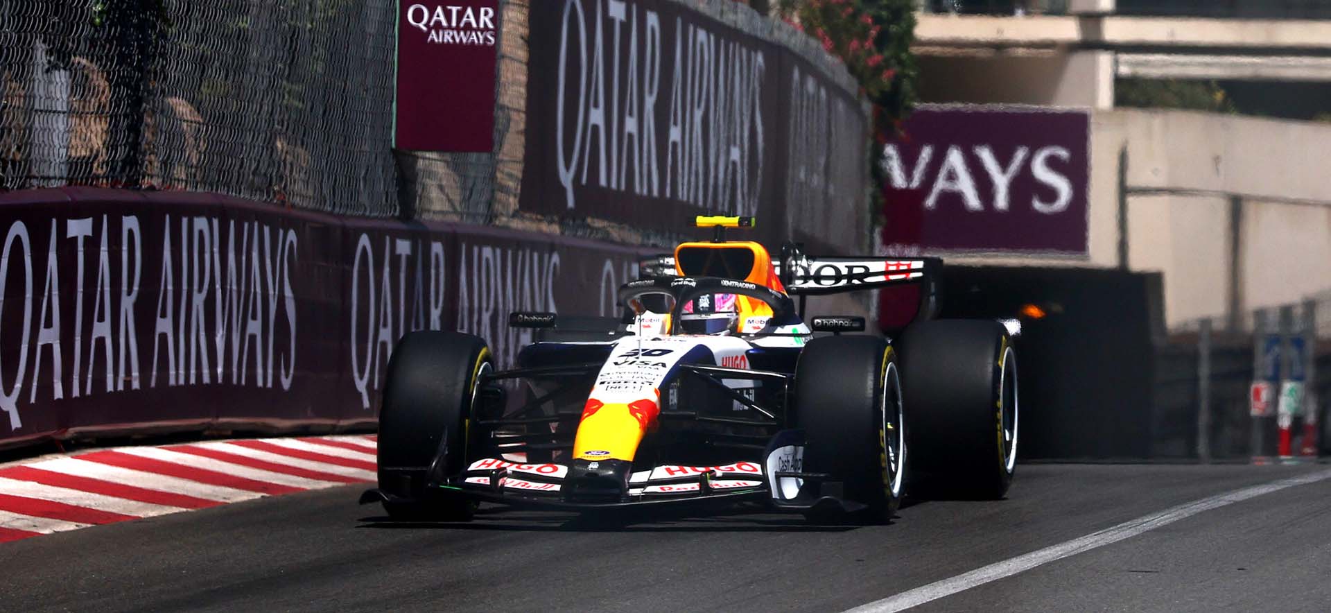 F1 Car on the track