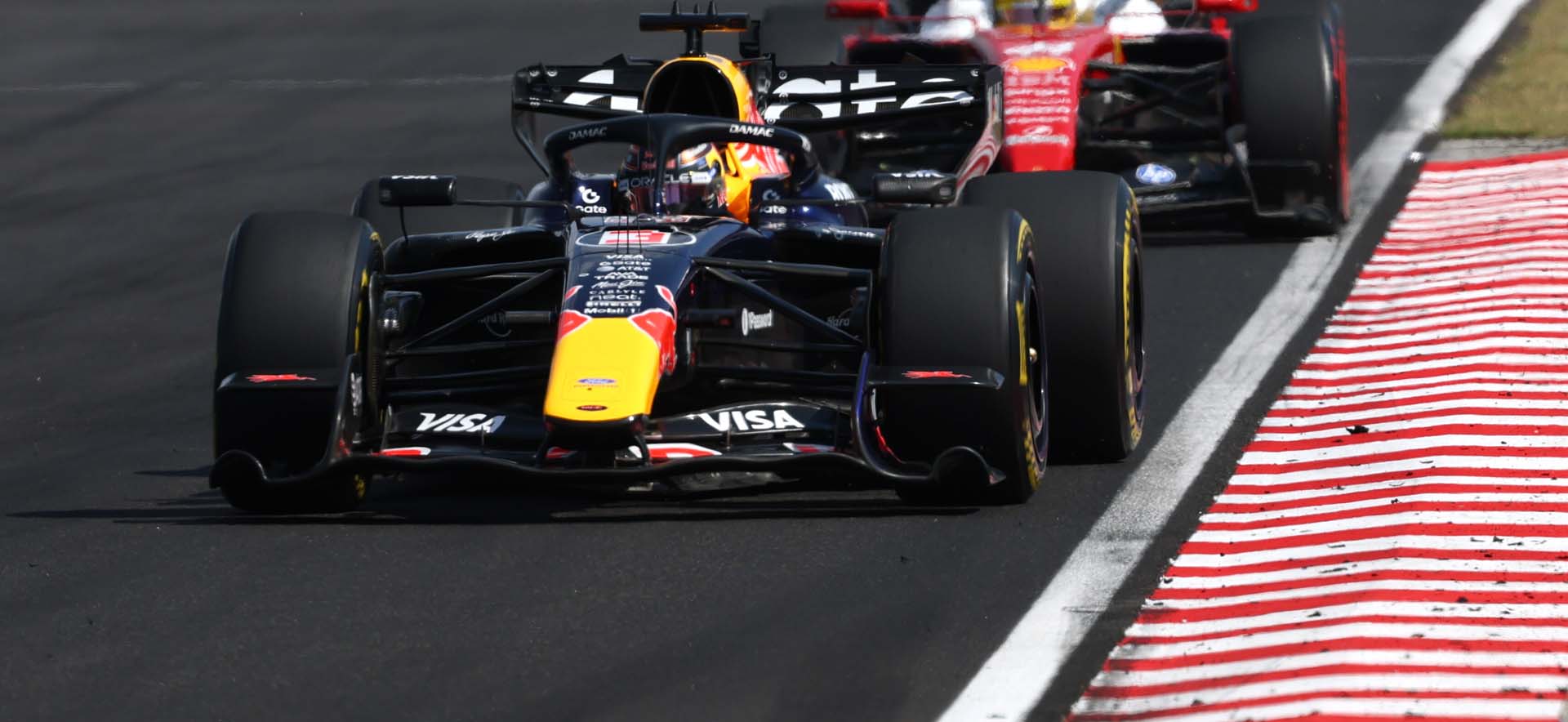 F1 Car on the track