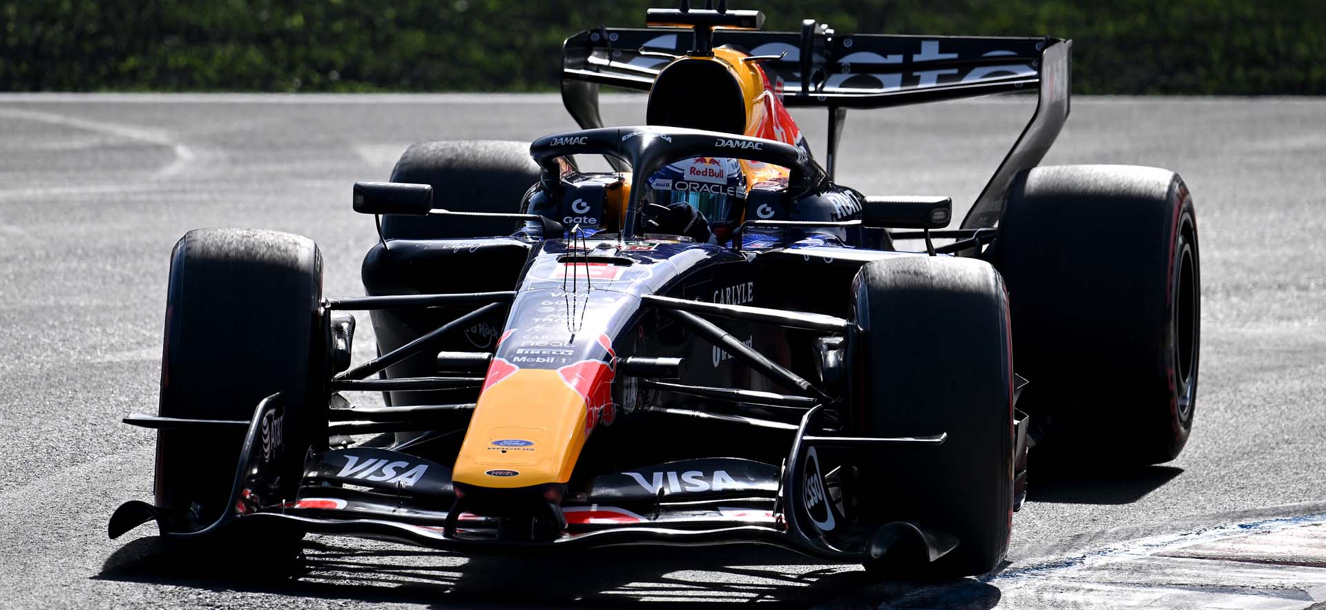 F1 Car on the track