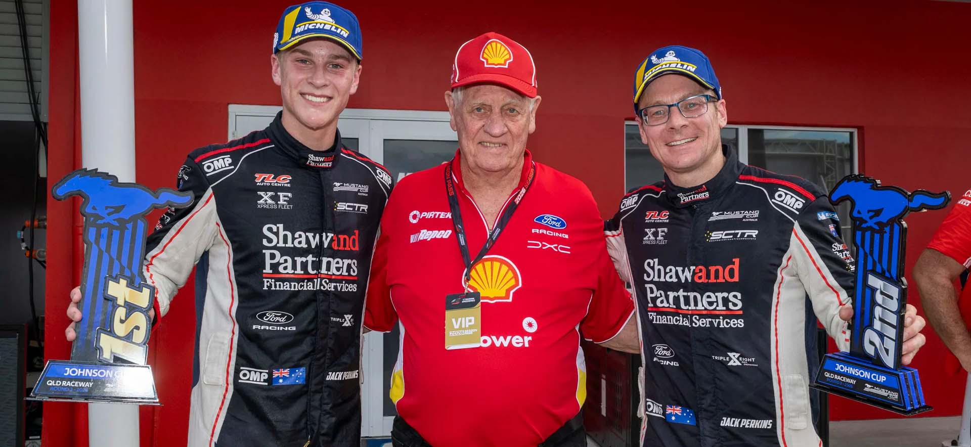 Dick Johnson and drivers