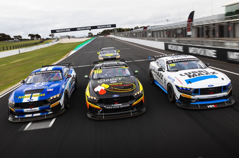 Mustangs on track
