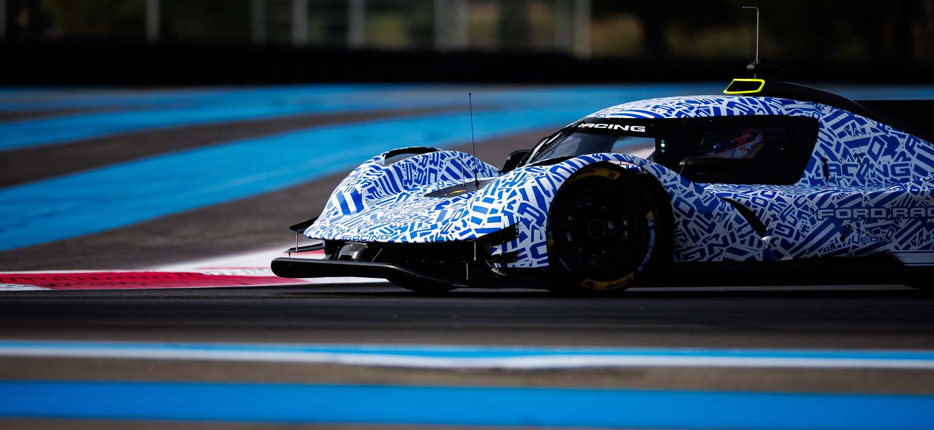 hypercar on road
