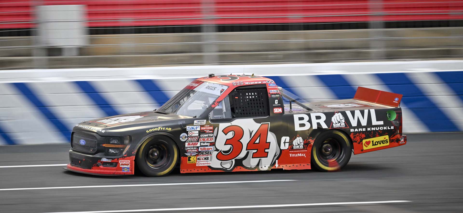 F150 on the track