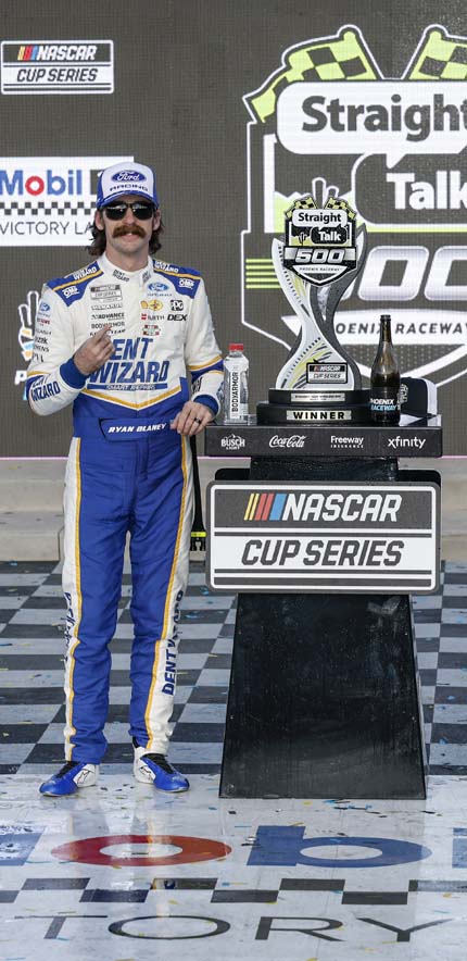 Mustangs on the track