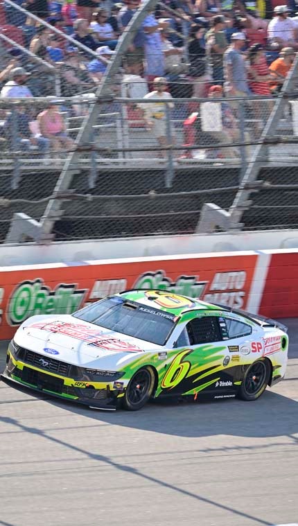 Mustangs on the track
