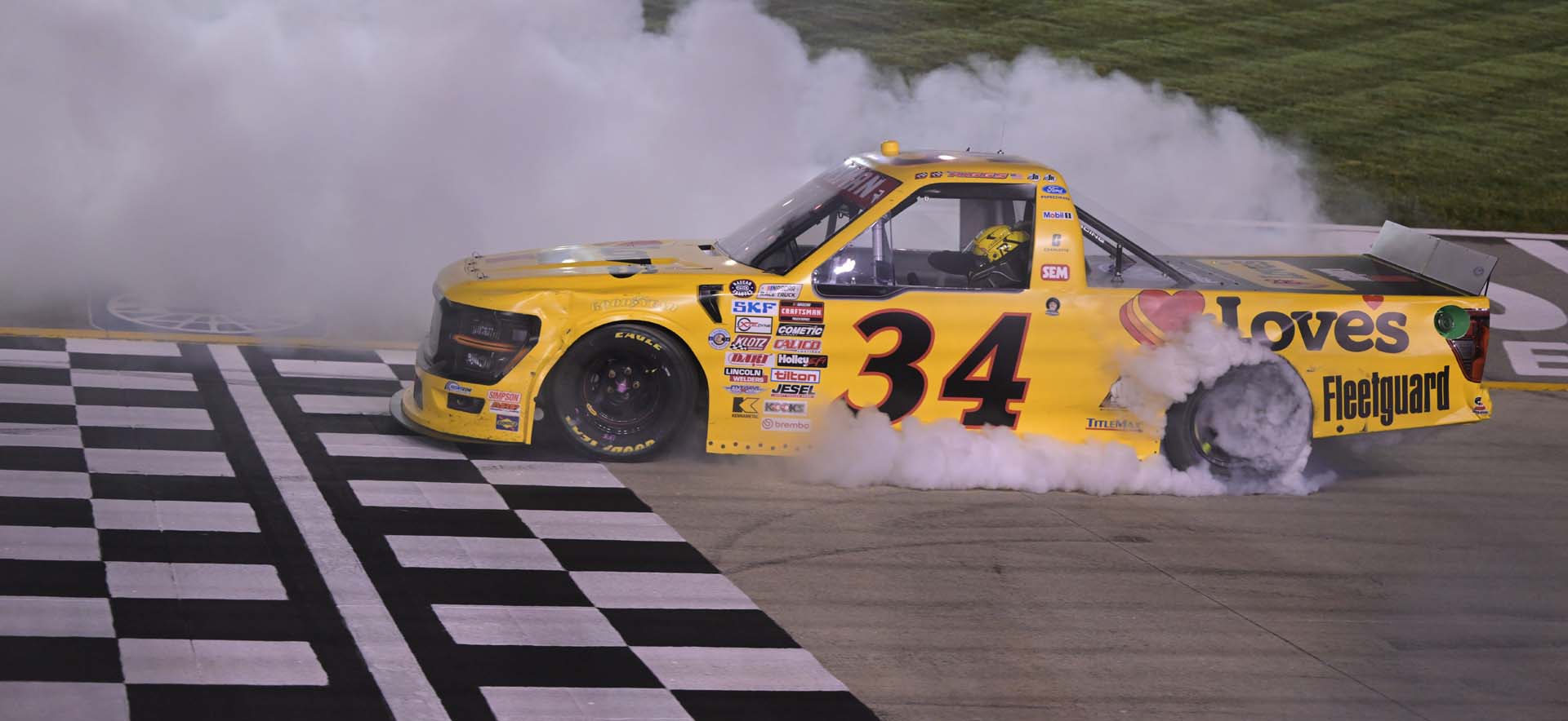 F150 on the track