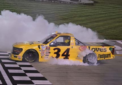 F150 on the track