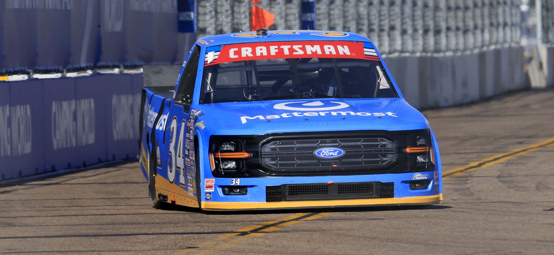 F150 on the track