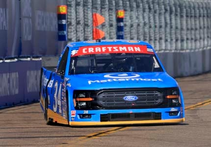 F150 on the track