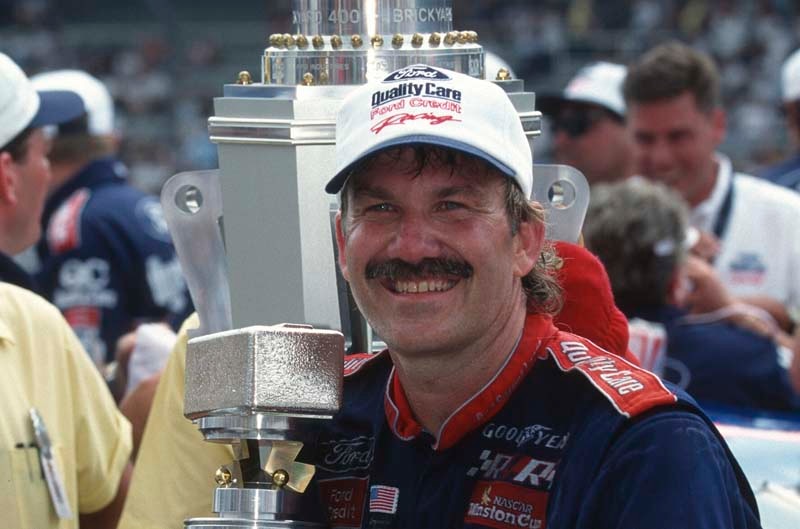 Dale Jarrett in Victory Lane