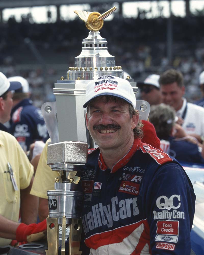 Dale Jarrett in Victory Lane