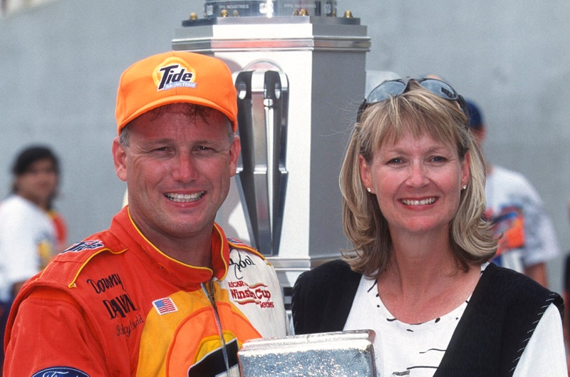 Ricky Rudd and wife Linda