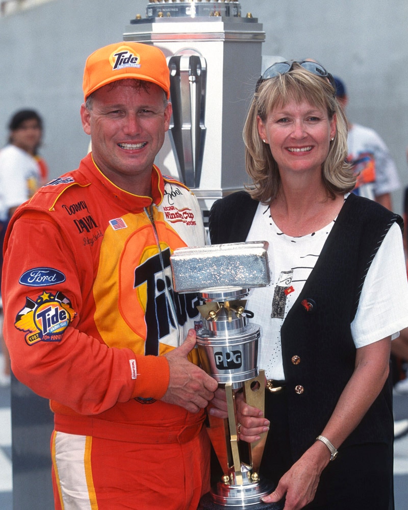 Ricky Rudd and wife Linda