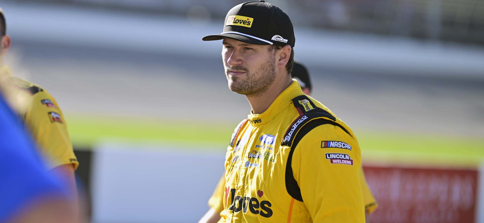 Todd Gilliland at track