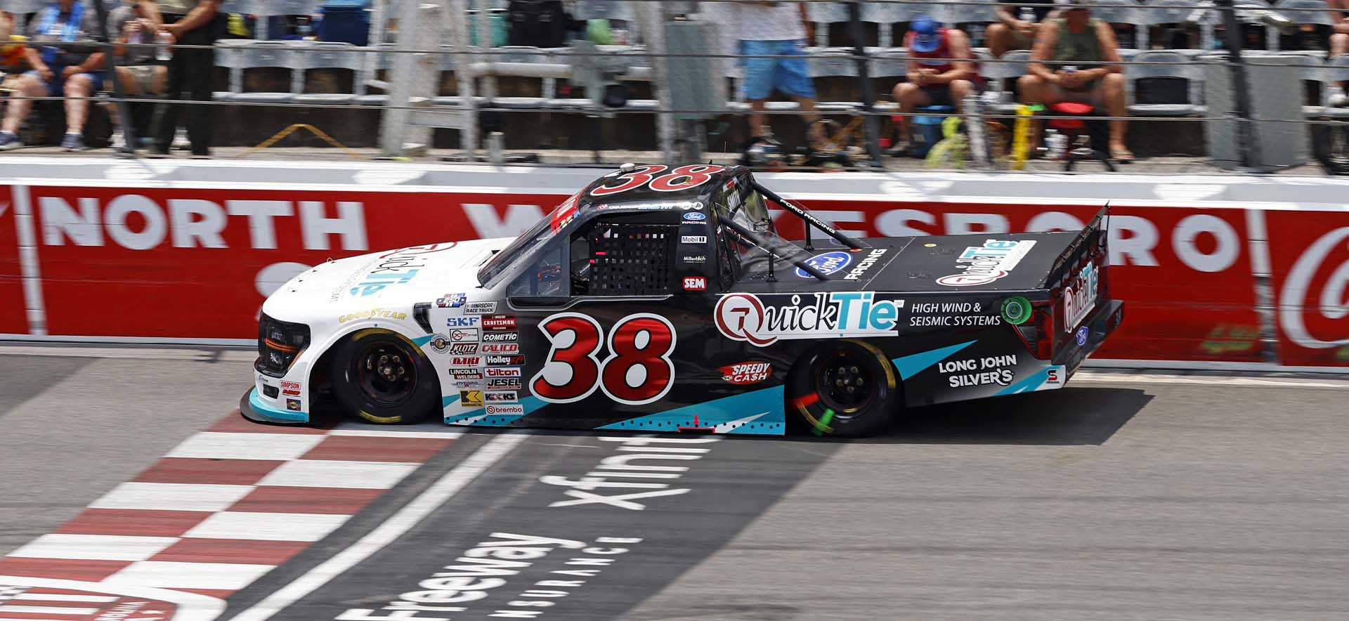 Smith truck on track