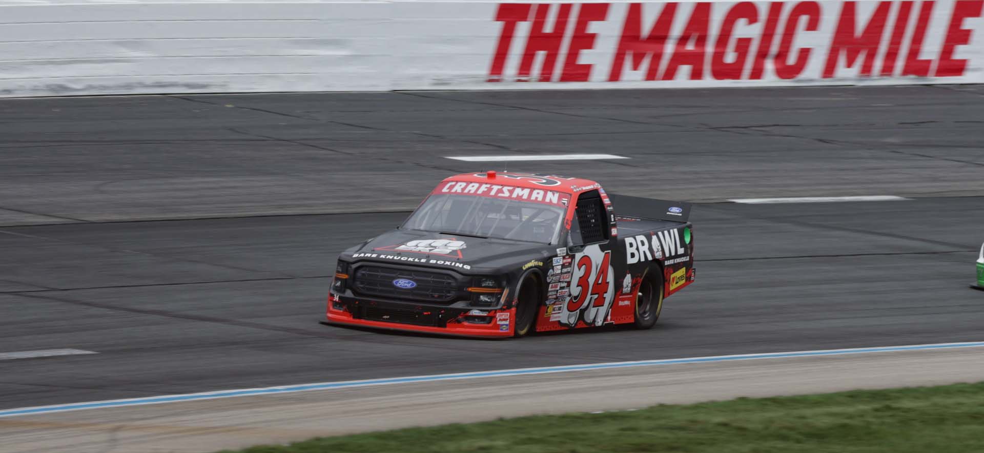 F150 on the track