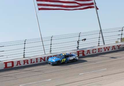 Mustang on the track