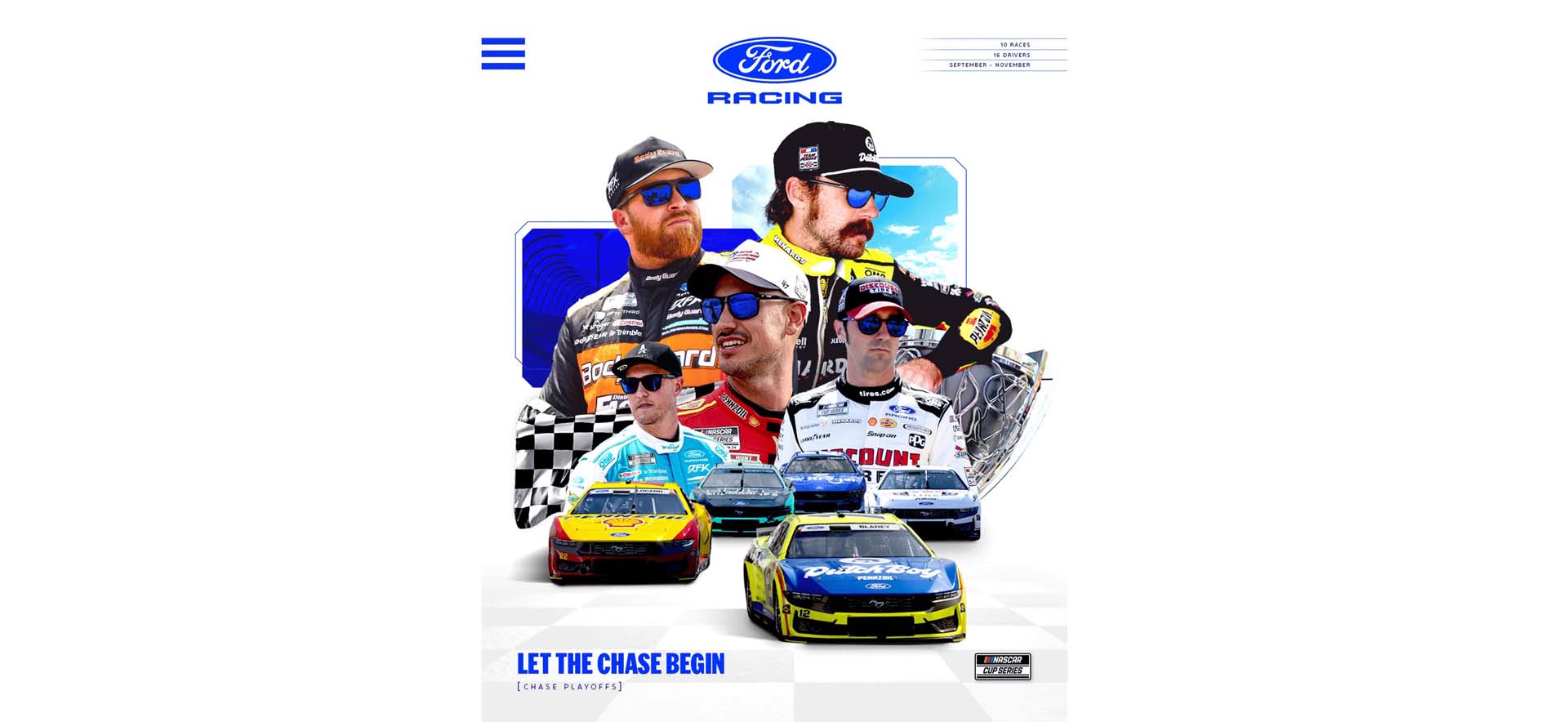 drivers on poster