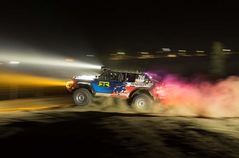 Bronco Raptor Driving