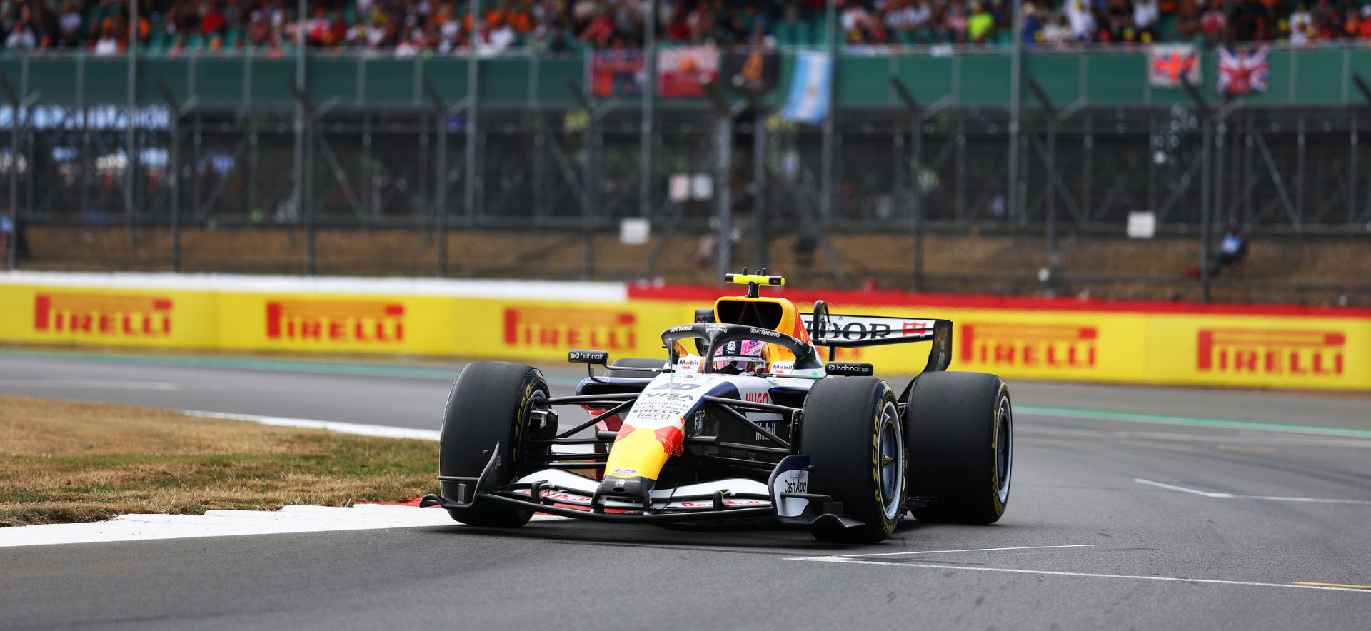 F1 Car on the track