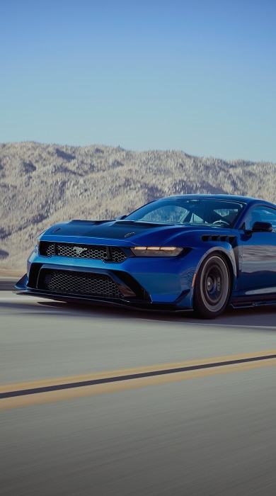 Mustang race car being prepped for action