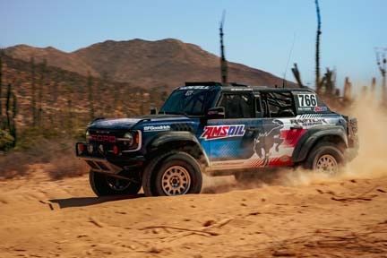 Bronco Raptor Driving