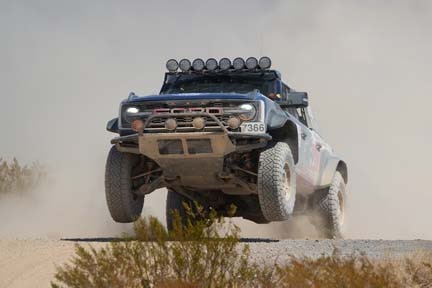 Bronco Raptor Driving