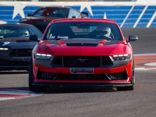 Red Mustang Dark Horse