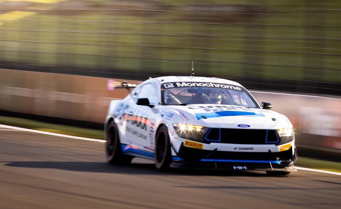 Mustangs on the track