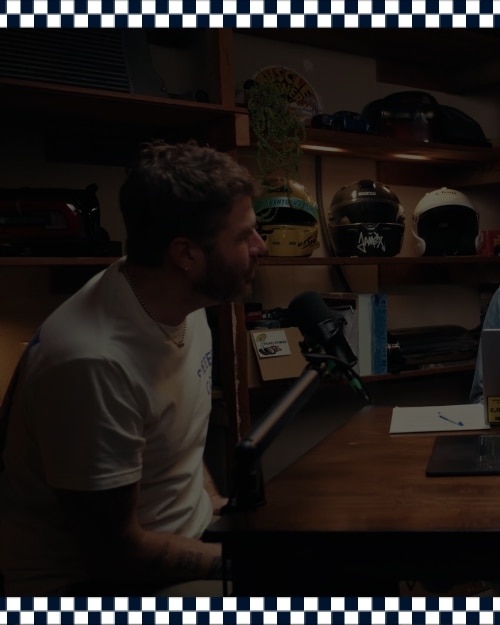Hosts from podcast video