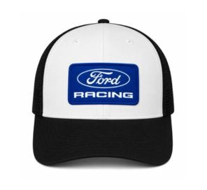 Ford Racing Black & White Snapback Hat