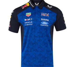 Oracle Red Bull Racing Team Replica Mens Polo Shirt