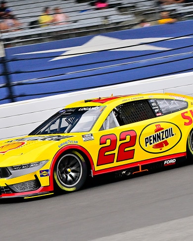 Ford Performance race car in motion