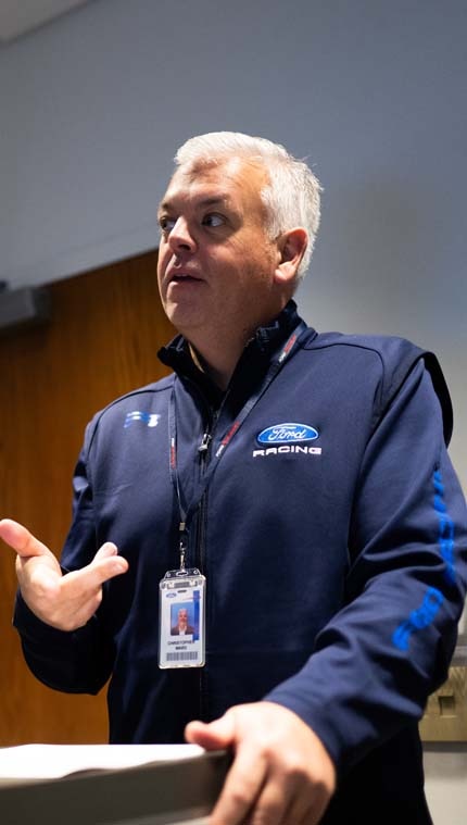 Ford Performance technicians and experts at the call center waiting for your call