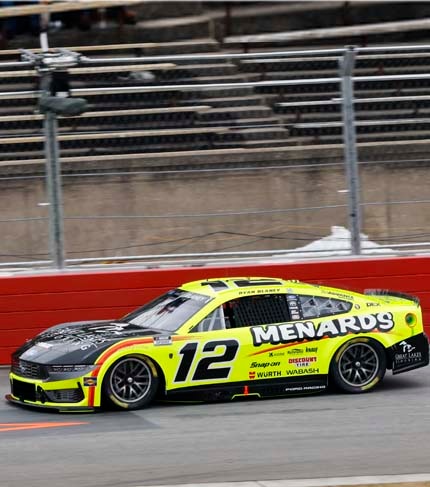 Ford Performance race car in motion