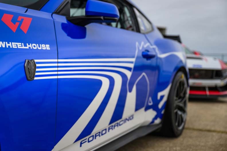 Ford Racing vehicle side