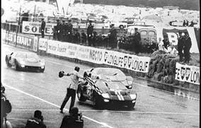 Ford GT at Le Mans in 1966