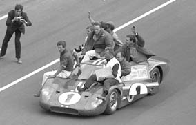 Ford GT at Le Mans in 1967