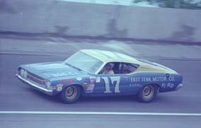 Number 17 car at the Darlington 400 in 1968