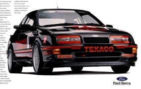 Ford race car in 1988